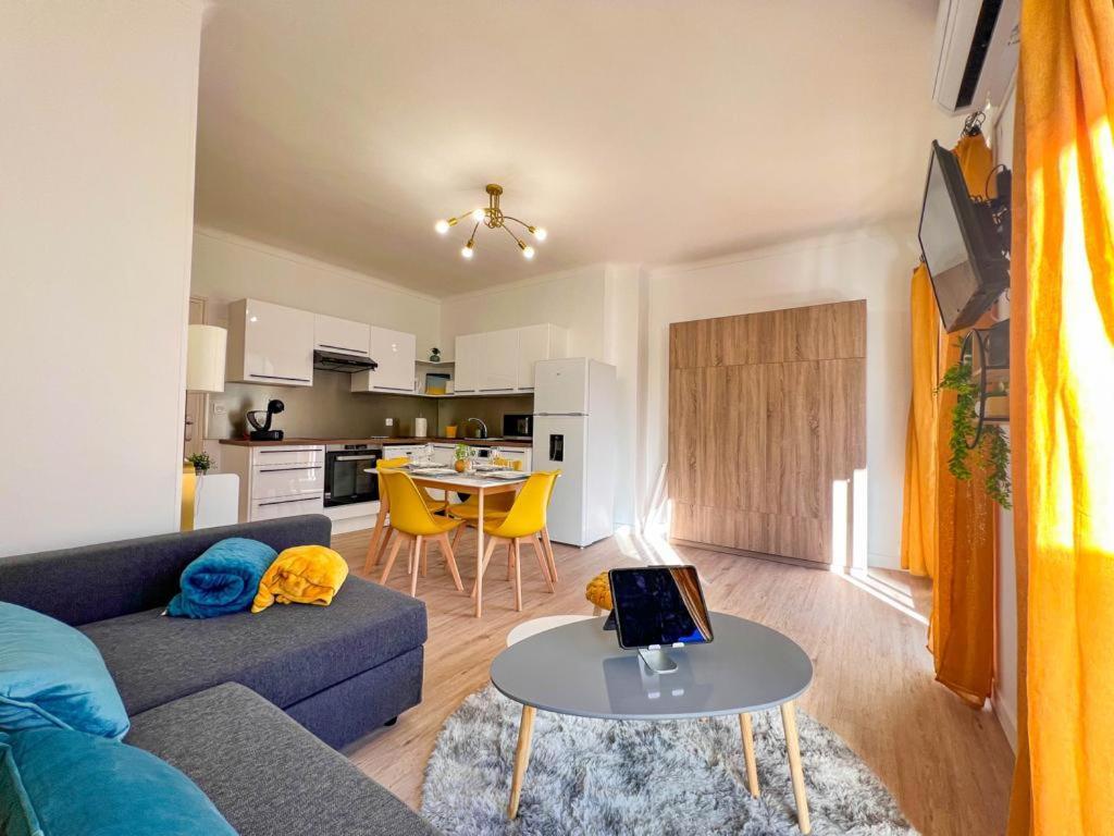 Appartement Vue Mer Parking Prive Place Med Canet-en-Roussillon Ngoại thất bức ảnh