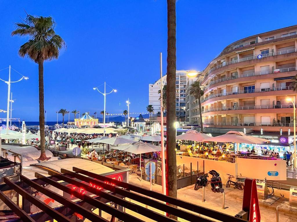 Appartement Vue Mer Parking Prive Place Med Canet-en-Roussillon Ngoại thất bức ảnh